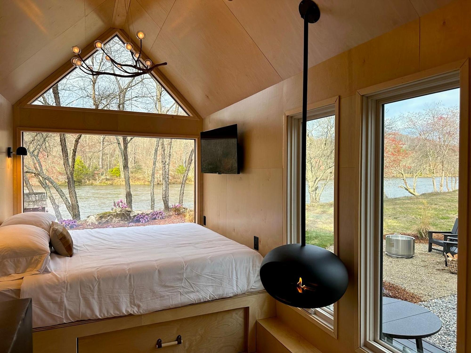 Asheville River Cabins Arden Eksteriør billede