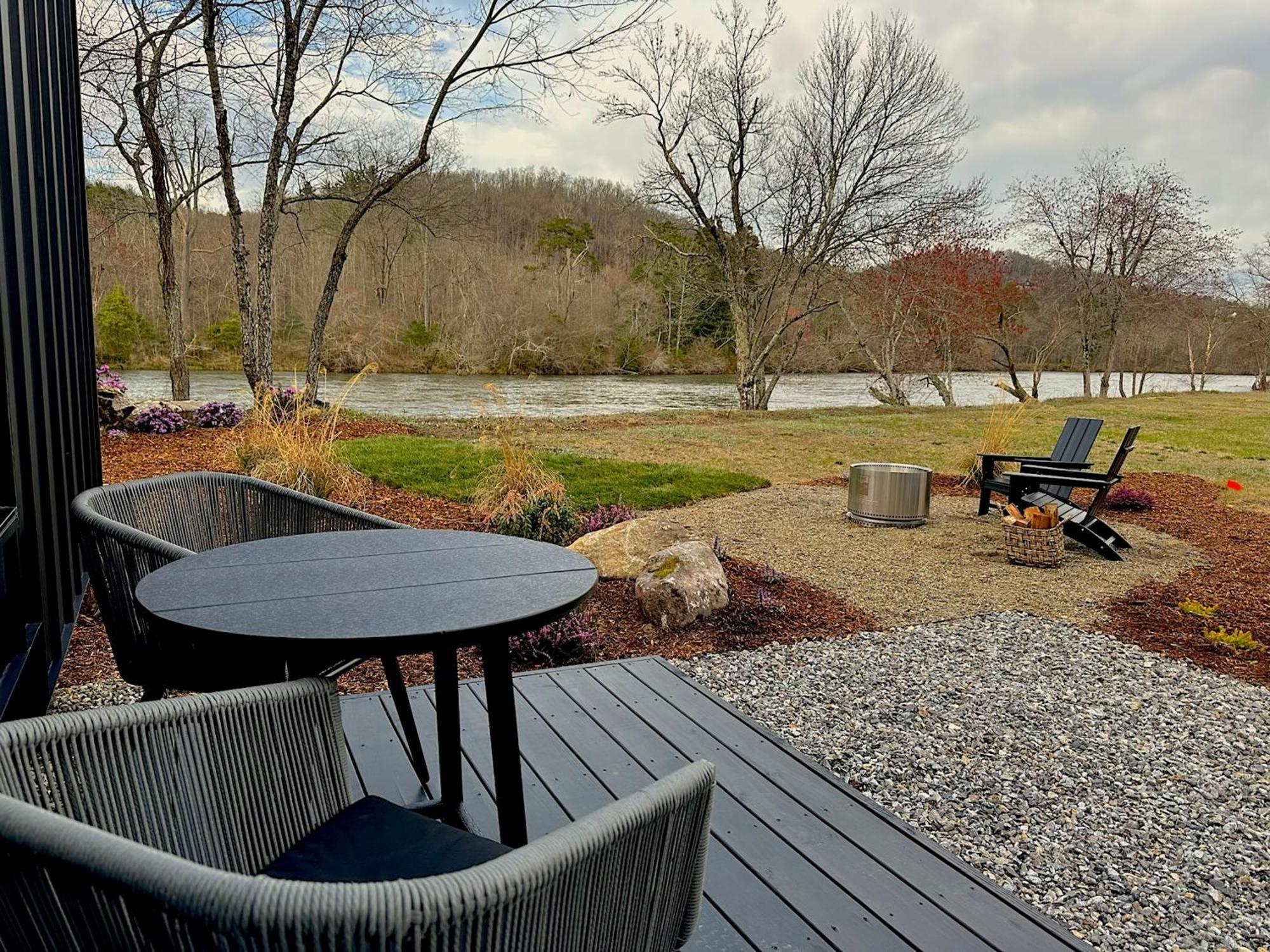 Asheville River Cabins Arden Eksteriør billede