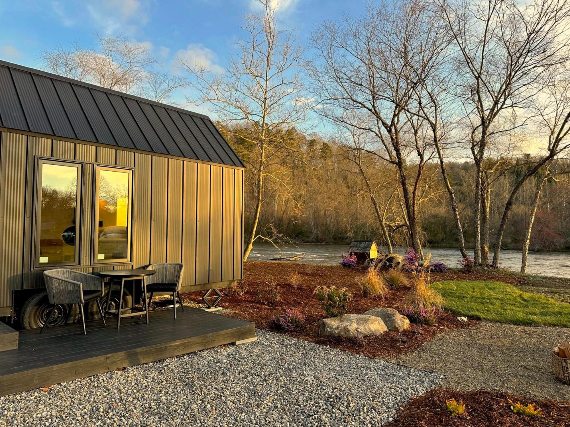 Asheville River Cabins Arden Eksteriør billede